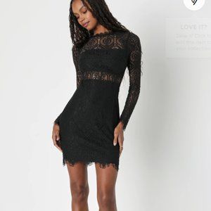 Lacey Black Dress